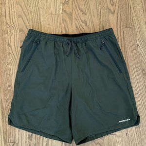 Patagonia Men's Athletic Short Olive Size L